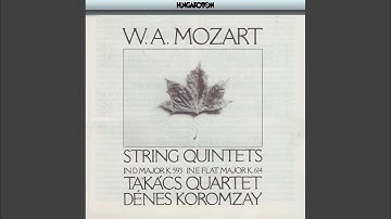 String Quintet No.5 in D major K.593: I. Larghetto - Allegro