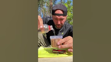 ❗️Cork fire starter #camping #survival #lifehacker