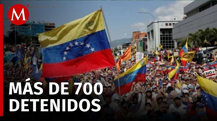 Continúan las protestas en Venezuela tras los resultados electorales