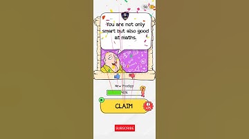 Braindom Level 197 Try to create the highest possible two-digit number.