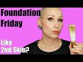 NEW!! Max Factor Miracle Second Skin Foundation Tested on Mature Skin |  Foundation Friday | 40 +