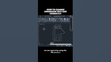 AutoCAD 101: How to Change Dimension Text Size Correctly