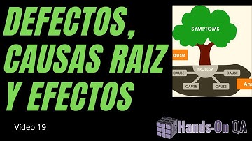 Defectos, Causas Raíz y Efectos, Hands-on QA, V-19.