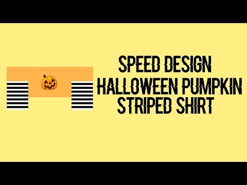 Halloween Pumpkin Striped Shirt Speed Design Roblox Youtube - halloween pumpkin shirt custom outfit roblox