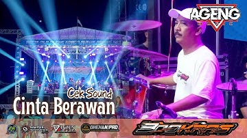 CEK SOUND - CINTA BERAWAN - AGENG MUSIK - BOOKRAS 2025