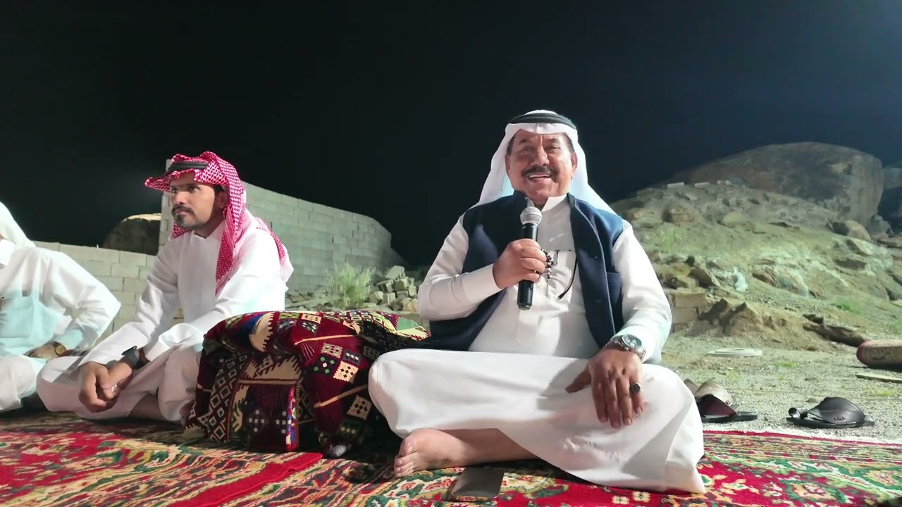 الشاعر عبدالله البيضاني في ضيافة الشاعر زين البحيري وأسرة ال بن جحدليه