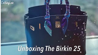 UNBOXING HERMES BIRKIN 25