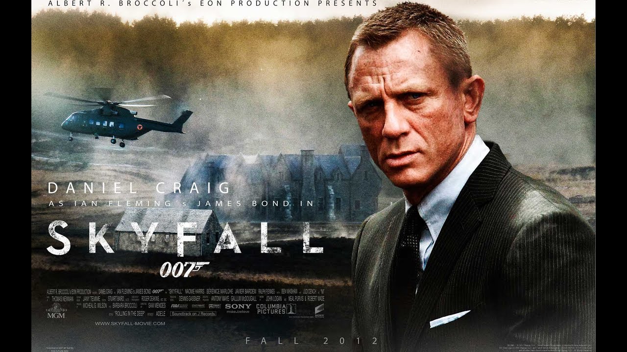 Sky fall |James bond| 007 Movie Clip!! - YouTube