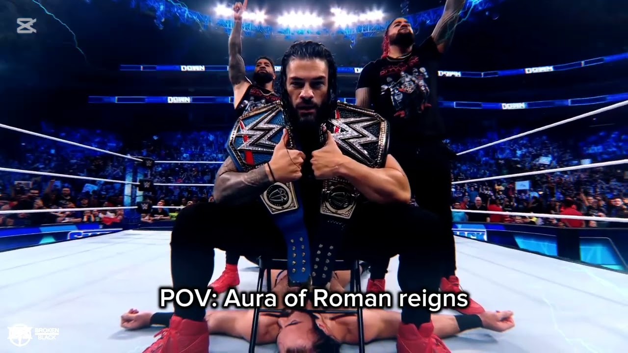 POV: Aura of Roman reigns ☝️ @wwe 