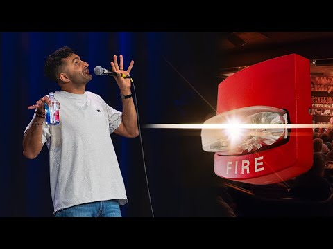 Heckled by a Fire Alarm - Nimesh Patel | Stand Up Comedy