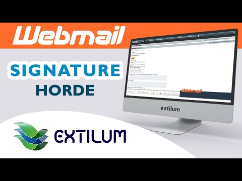 How to create Email Signature in Horde Webmail - Extilum Hosting