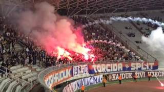 Hajduk - Cibalia 6-1 24.9.2016. - Bakljada Torcide