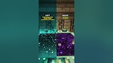 Minecraft Shaders: Complementary or AstraLex? #shorts