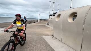Cleveleys to Rossall Point Observation Tower-Fleetwood walk