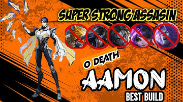 Brutal damage - Aamon best build | Aamon gameplay | Mobile Legends Bang Bang✓✓