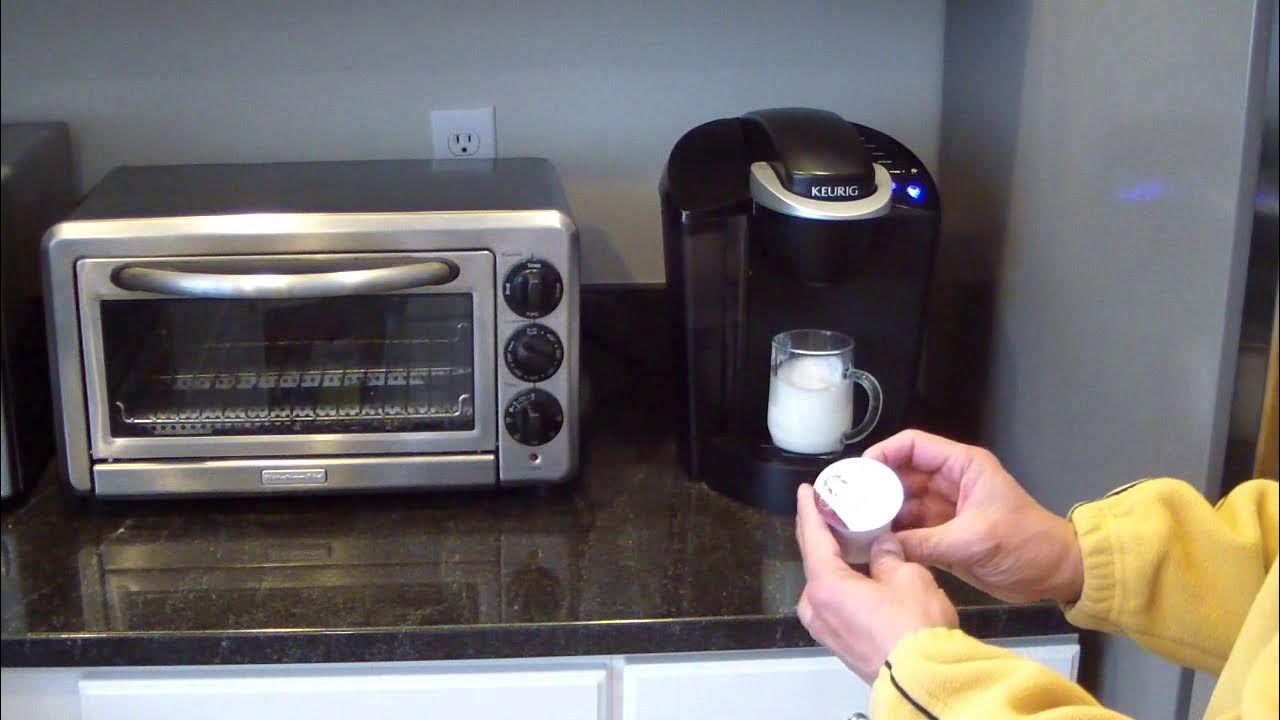Making Latte with Keurig YouTube