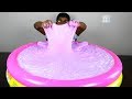 Super Fluffy Pool Full Of DIY Slime
