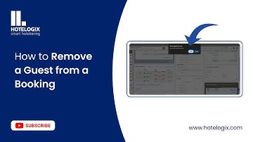 How to Remove a Guest from a Booking | Hotelogix