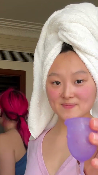 If you’ve never used a cup before, this is the perfect starter one Okamoto August #menstrualcup