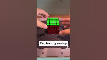 Latvian Flag 🇱🇻 on Rubik’s Cube #cubing #flags #5x5 #latvia #trending #viral #speedcubing