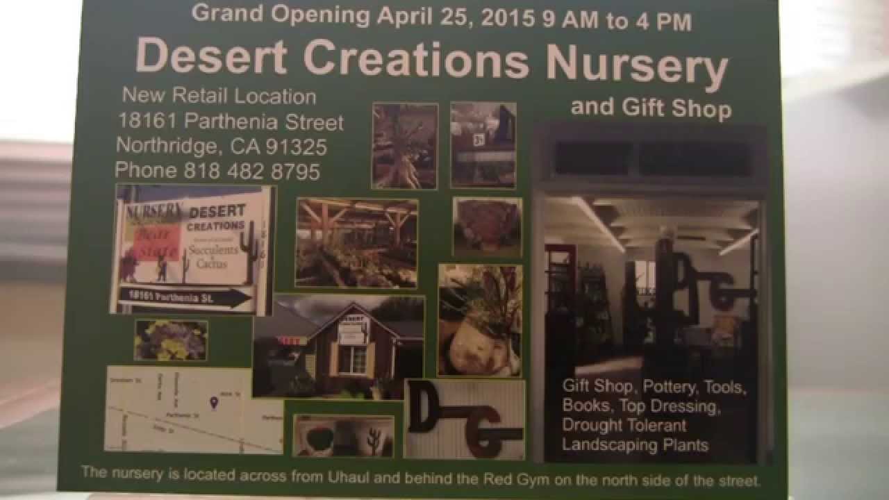 Desert Creations Nursery Promo 032215 YouTube