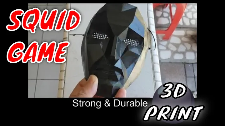 3D Print & Paint | Front Man Mask From Squid Game