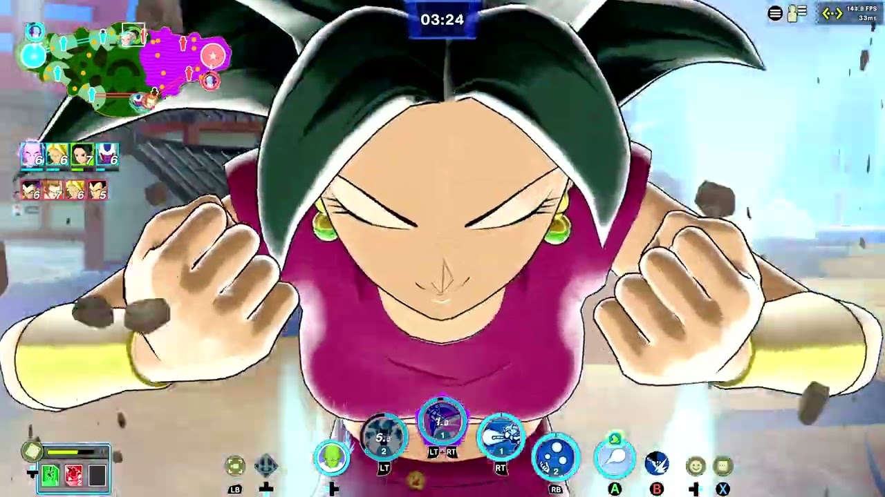 DRAGON BALL GEKISHIN SQUADRA | GET KEFLA  SHE IS BROKEN!
