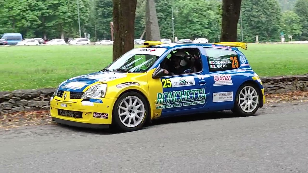 37 Rally Lana 2024 passaggio in trasferimento ps 1 ad Oropa 19 luglio