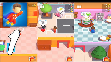 Super Ordinary Hero Gameplay Walkthrough #1 (Android, IOS)