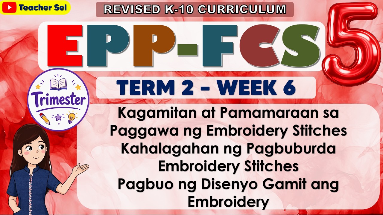 EPP FCS 5 Quarter 3 Week 6 Revised K-12 - YouTube