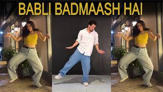 Babli Badmaash Hai Dance | Reels Trending | Shootout At Wadala | Babli Badmaash Song #dance Tutorial
