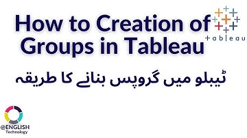 How to Creation of Groups in Tableau | Tableau Tutorial for Beginners to Super