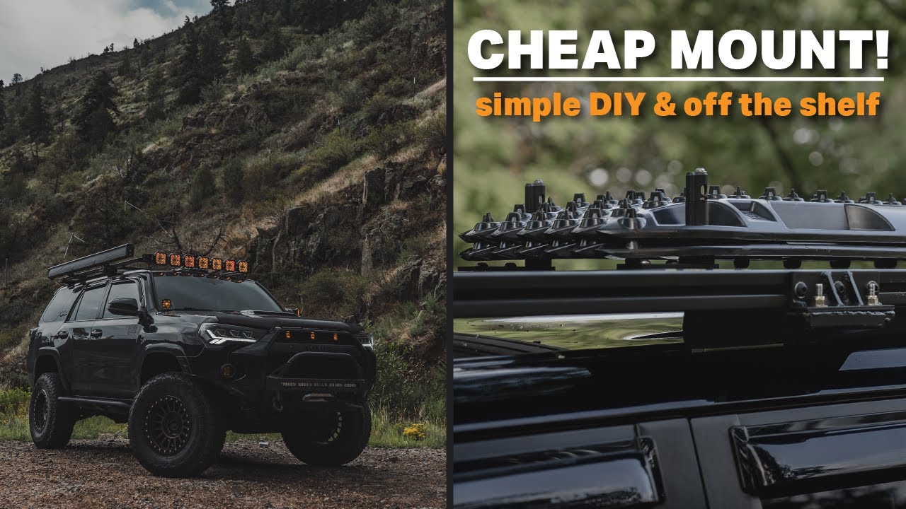 BUDGET DIY Traction Boards Mounts Compatible with *ALMOST* all roof