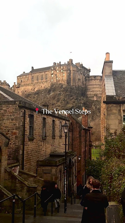 The Vennel Steps in Edinburgh