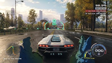 Need for Speed Unbound Gameplay - Lamborghini Countach  (PS5) 4K 60FPS HDR