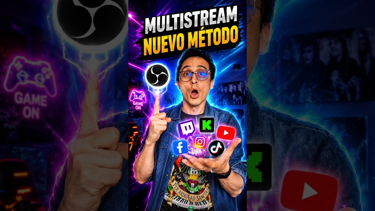 Nuevo método para hacer Multistrean con OBS Gratis #obsstudio