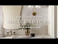 Luxury design tips for small spaces  how to make your space look and feel bigger  ashley childers