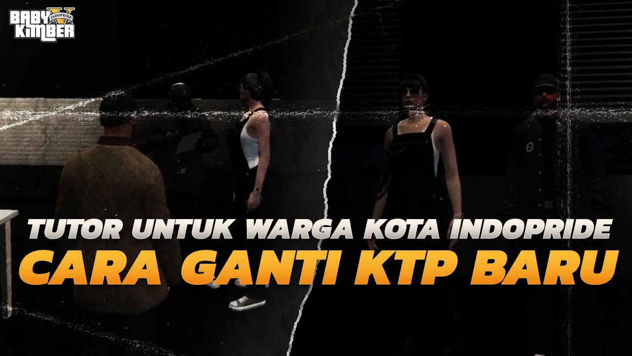 TUTOR MENGGANTI KTP DI KOTA INDOPRIDE !! | GTA V ROLEPLAY #indopride ...