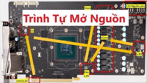 Sửa VGA | Hướng dẫn trình tự mở nguồn VGA cơ bản