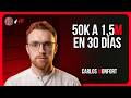 De 50.000 a 1.500.000 visualizaciones en un mes — sin invertir un euro en publicidad