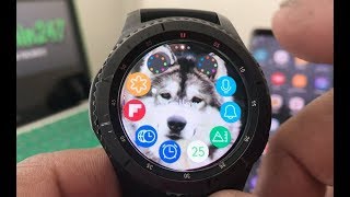 كيفية وضع خلفية مخصصة على جهاز Gear S3!