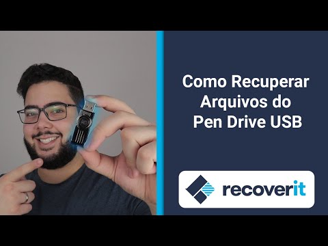 Como recuperar arquivos APAGADOS ou CORROMPIDOS no Pen drive? Solução FÁCIL! | Wondershare Recoverit