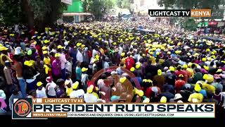 Vile Rais unatufanyia kazi hata sisi siku ya kura tutakulipa  ~ Kindiki