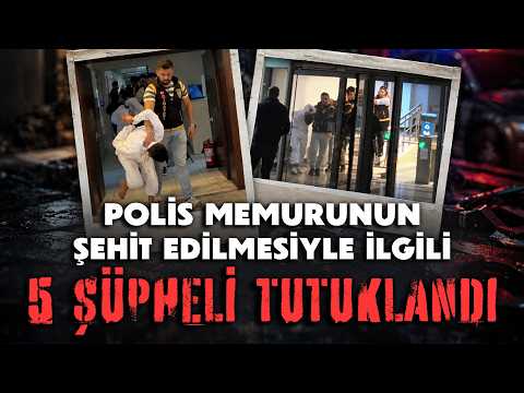 Ankara’da polis memuru Ahmet Türkoğlu’nun şehit edilmesiyle ilgili soruşturmada 5 şüpheli tutuklandı