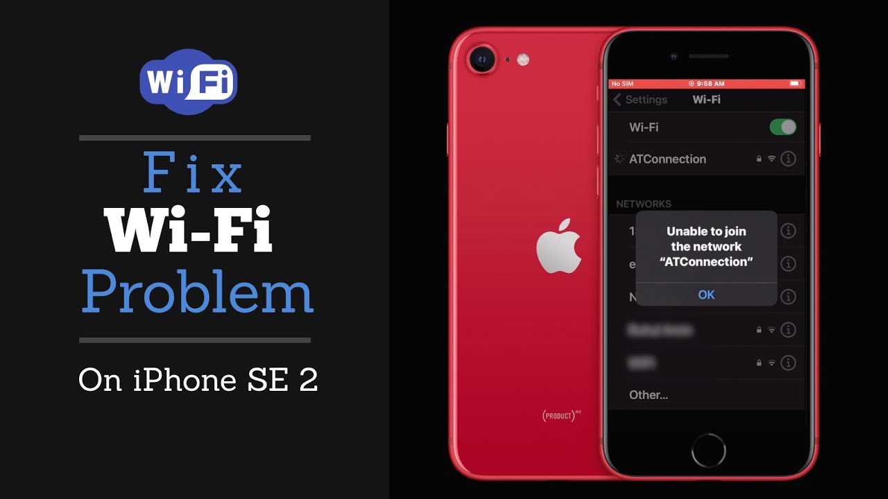 Fix WiFi Problem on iPhone SE 2 | iPhone WiFi Not Working, Slow WiFi Solved - YouTube