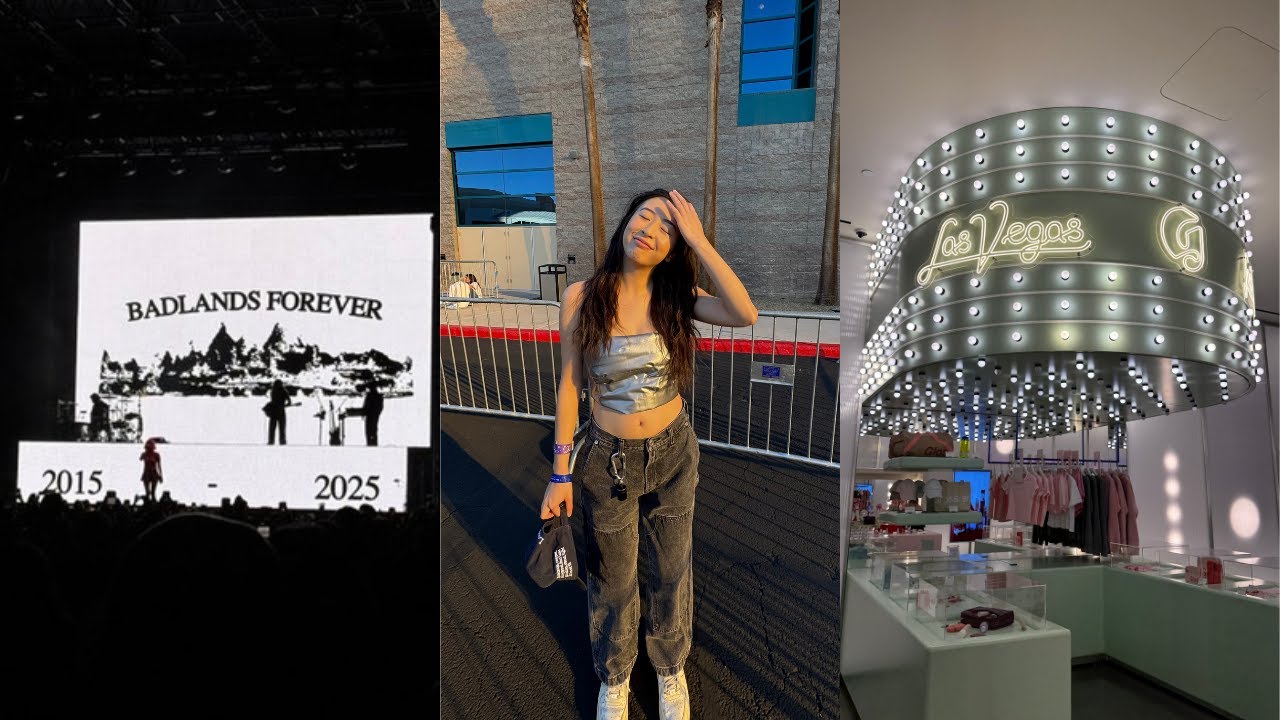 готовлюсь к концерту halsey badland и отправляюсь в Вегас ради lorde!!!