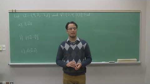 Labtube-(Math1229)-Length and distance of vectors