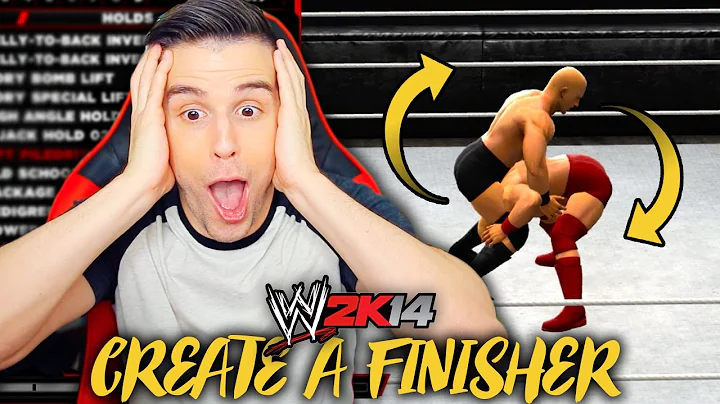 CREATING HILARIOUS & EPIC FINISHERS!! (WWE 2K14 Cr...