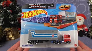 Hot Wheels Transformers Track Fleet Optimus Prime
