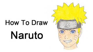 How to draw NARUTO for beginners step by step 